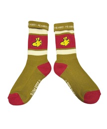 PEANUTS（ピーナッツ）の「【 PEANUTS 】 スヌーピー カラフルラインソックス 26S4（ソックス/靴下）」