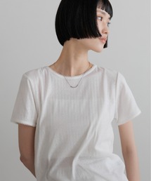 LOWRYS FARM | パターンメッシュＴ　710514(Tシャツ/カットソー)