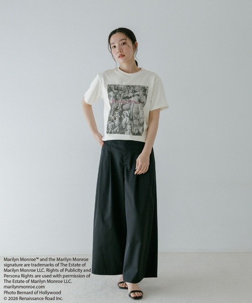 Andemiu(アンデミュウ)の「COLLAGE Monroe T / REPRIC@RT669209(Tシャツ/カットソー・レディース・ホワイト・FREE)」の3枚目の写真