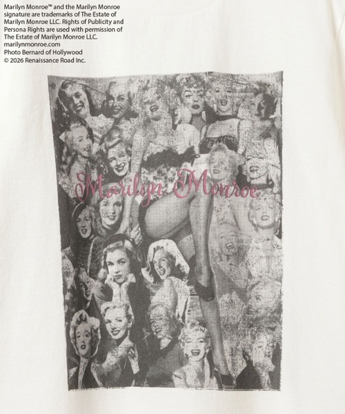 Andemiu(アンデミュウ)の「COLLAGE Monroe T / REPRIC@RT669209(Tシャツ/カットソー・レディース・ホワイト・FREE)」の7枚目の写真