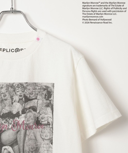 Andemiu(アンデミュウ)の「COLLAGE Monroe T / REPRIC@RT669209(Tシャツ/カットソー・レディース・ホワイト・FREE)」の11枚目の写真