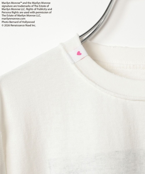 Andemiu(アンデミュウ)の「COLLAGE Monroe T / REPRIC@RT669209(Tシャツ/カットソー・レディース・ホワイト・FREE)」の14枚目の写真