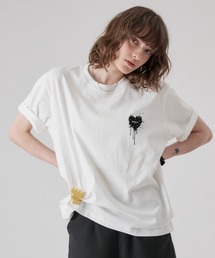 26SS "DOT" HEART LOGO T-SHIRT / "ドット"ハートロゴTシャツ