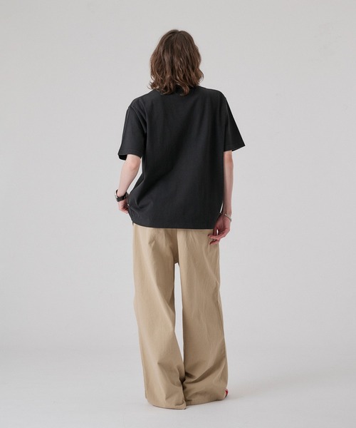ONCILY(オンシェリー)の「26SS "DOT" HEART LOGO T-SHIRT / "ドット"ハートロゴTシャツ(Tシャツ/カットソー・メンズ・ブラック系その他2/ブラック/ブラック系その他/オフホワイト・LARGE/MEDIUM/SMALL)」の12枚目の写真
