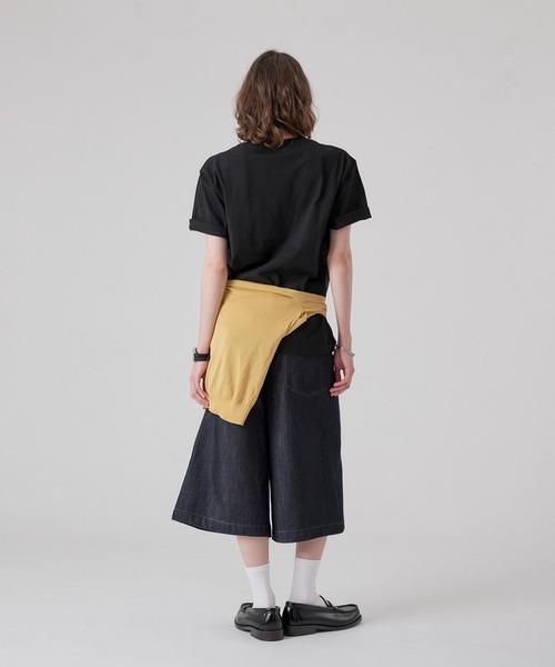 ONCILY(オンシェリー)の「26SS "DOT" HEART LOGO T-SHIRT / "ドット"ハートロゴTシャツ(Tシャツ/カットソー・メンズ・ブラック系その他2/ブラック/ブラック系その他/オフホワイト・LARGE/MEDIUM/SMALL)」の20枚目の写真