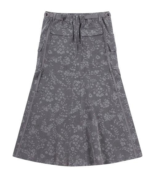 LUVISTRUE(ラヴイズトゥルー)の「SY CARGO LONG SKIRT(CHARCOAL)(スカート・レディース・その他・FREE)」の3枚目の写真