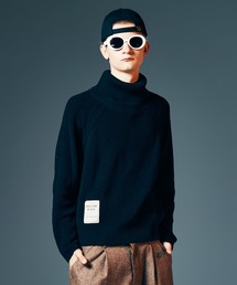 Raglan Turtle Neck Knit / ラグランタートルネックニット