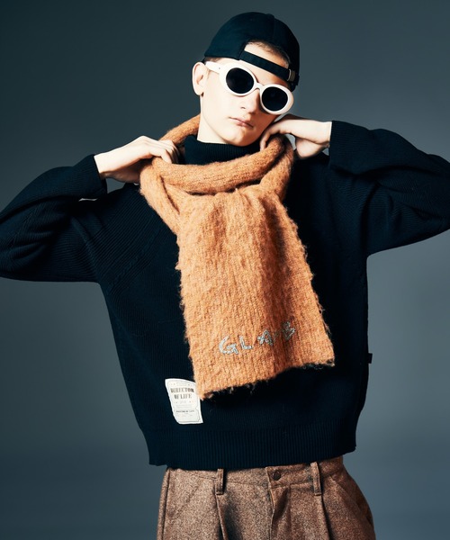 glamb(グラム)の「Raglan Turtle Neck Knit / ラグランタートルネックニット(ニット/セーター・メンズ・ブラック/ブラウン・M/L)」の15枚目の写真
