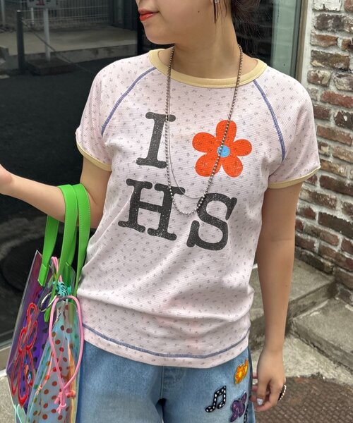 HELLO.SANFRANCISCO — футболка Waffle Print TEE