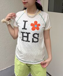【HELLO.SANFRANCISCO/ハローサンフランシスコ】ワッフルプリントTEE