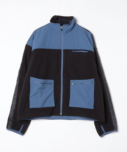 Lafayette(ラファイエット)の「MINOR PLANET - MP-U-00031 Pamona Winter Running Jacket(ブルゾン・メンズ・ブラック×ブルー・L/XL)」の1枚目の写真
