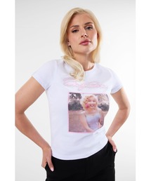 MARILYN Picture Script Tee マリリン・モンロー Collection Tシャツ 半袖