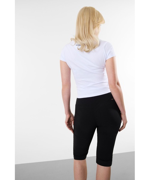 Guess(ゲス)の「MARILYN Picture Script Tee マリリン・モンロー Collection Tシャツ 半袖(Tシャツ/カットソー・レディース・ホワイト/ブラック・MEDIUM/SMALL/X-SMALL/LARGE)」の3枚目の写真