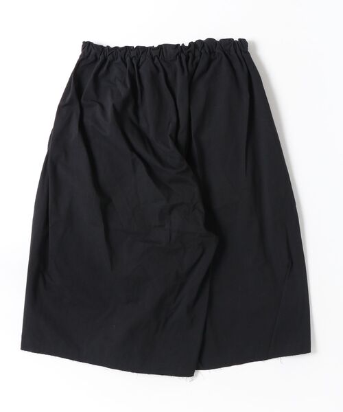 my beautiful landlet(マイビューティフルランドレット)の「【my beautiful landlet】 HIGH COUNT COTTON TWILL WIDE HALF PANTS(その他パンツ・メンズ・ブラック・1/0)」の6枚目の写真