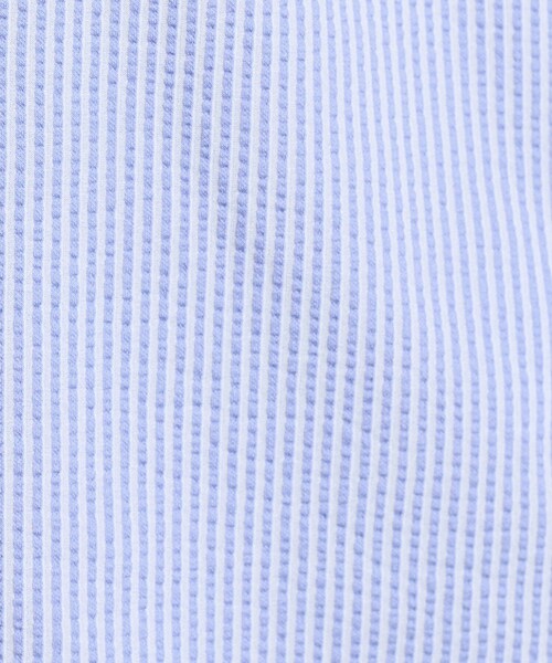 INDIVI(インディヴィ)の「【洗える/凹凸素材】デザインTシャツ(Tシャツ/カットソー・レディース・ネイビー/ライトブルー/ネイビー系5・40/15 /05/13/38)」の8枚目の写真