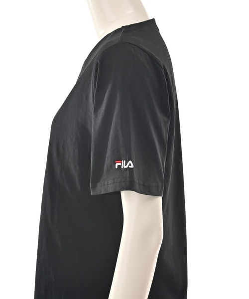 FILA(フィラ)の「FILA UV 透け感ガードプルオーバー(Tシャツ/カットソー・レディース・グレイッシュベージュ/オフホワイト/ブラック・MEDIUM/LARGE/LL/3L)」の11枚目の写真
