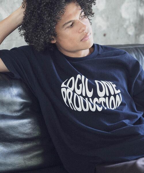 URBAN RESEARCH（アーバンリサーチ）の「LOGIC ONE LOGO T-SHIRTS（Tシャツ/カットソー・メンズ・ブラック/ホワイト/ネイビー/ブラウン/グリーン系その他・LARGE/MEDIUM）」の5枚目の写真