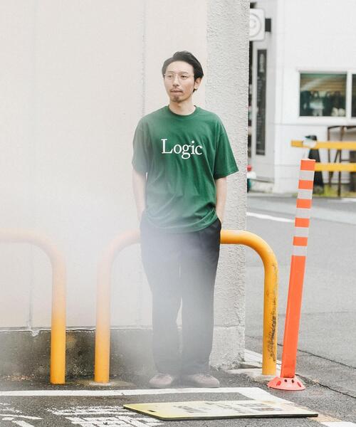 URBAN RESEARCH（アーバンリサーチ）の「LOGIC ONE LOGO T-SHIRTS（Tシャツ/カットソー・メンズ・ブラック/ホワイト/ネイビー/ブラウン/グリーン系その他・LARGE/MEDIUM）」の7枚目の写真