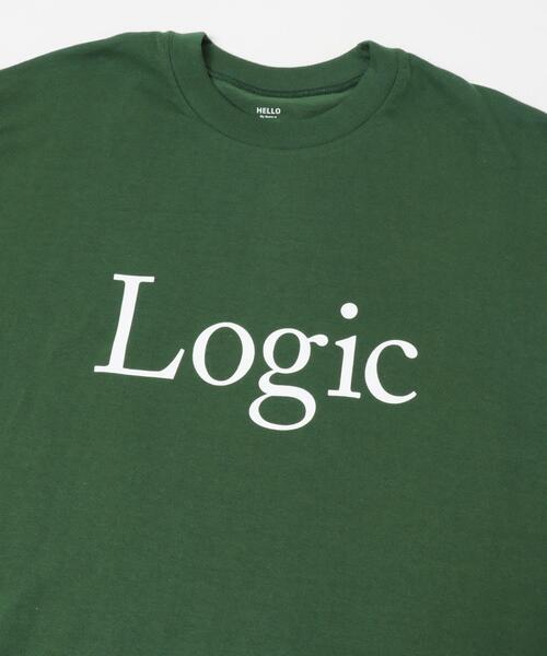 URBAN RESEARCH（アーバンリサーチ）の「LOGIC ONE LOGO T-SHIRTS（Tシャツ/カットソー・メンズ・ブラック/ホワイト/ネイビー/ブラウン/グリーン系その他・LARGE/MEDIUM）」の10枚目の写真
