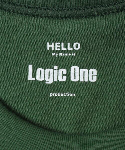 URBAN RESEARCH（アーバンリサーチ）の「LOGIC ONE LOGO T-SHIRTS（Tシャツ/カットソー・メンズ・ブラック/ホワイト/ネイビー/ブラウン/グリーン系その他・LARGE/MEDIUM）」の14枚目の写真