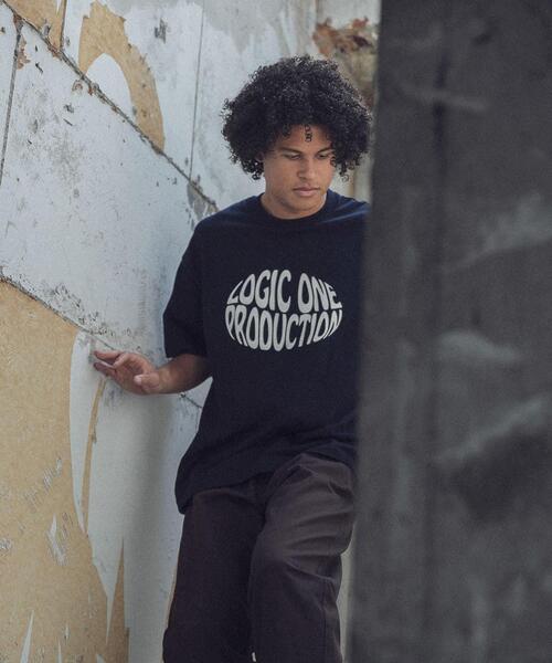 URBAN RESEARCH（アーバンリサーチ）の「LOGIC ONE LOGO T-SHIRTS（Tシャツ/カットソー・メンズ・ブラック/ホワイト/ネイビー/ブラウン/グリーン系その他・LARGE/MEDIUM）」の17枚目の写真