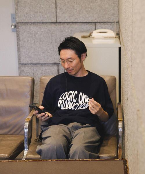 URBAN RESEARCH（アーバンリサーチ）の「LOGIC ONE LOGO T-SHIRTS（Tシャツ/カットソー・メンズ・ブラック/ホワイト/ネイビー/ブラウン/グリーン系その他・LARGE/MEDIUM）」の20枚目の写真