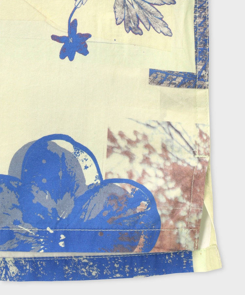 PS Paul Smith(ピーエスポールスミス)の「"Scrapbook Print" オープンカラーシャツ / 262301 695U(シャツ/ブラウス・メンズ・ネイビー/ホワイト/ライトグリーン・MEDIUM/SMALL/X-LARGE/LARGE)」の12枚目の写真