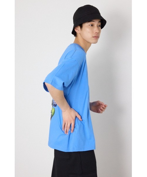 RODEO CROWNS WIDE BOWL(ロデオクラウンズワイドボウル)の「POP CAPS Tシャツ(Tシャツ/カットソー・メンズ・ホワイト/ブラック/ライトブルー・MEDIUM/LARGE)」の5枚目の写真