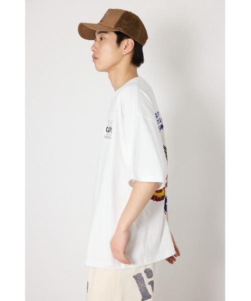 RODEO CROWNS WIDE BOWL(ロデオクラウンズワイドボウル)の「POP CAPS Tシャツ(Tシャツ/カットソー・メンズ・ホワイト/ブラック/ライトブルー・MEDIUM/LARGE)」の9枚目の写真