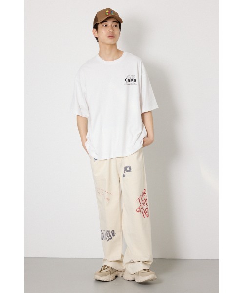 RODEO CROWNS WIDE BOWL(ロデオクラウンズワイドボウル)の「POP CAPS Tシャツ(Tシャツ/カットソー・メンズ・ホワイト/ブラック/ライトブルー・MEDIUM/LARGE)」の12枚目の写真