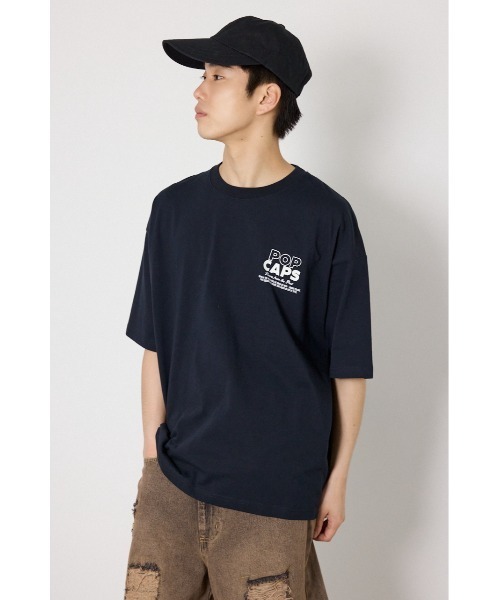 RODEO CROWNS WIDE BOWL(ロデオクラウンズワイドボウル)の「POP CAPS Tシャツ(Tシャツ/カットソー・メンズ・ホワイト/ブラック/ライトブルー・MEDIUM/LARGE)」の15枚目の写真
