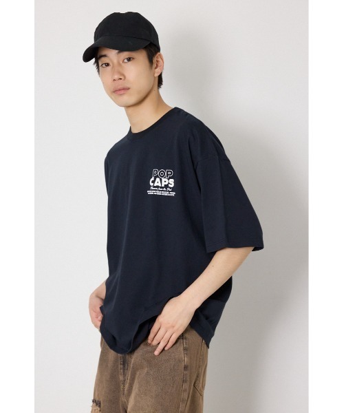 RODEO CROWNS WIDE BOWL(ロデオクラウンズワイドボウル)の「POP CAPS Tシャツ(Tシャツ/カットソー・メンズ・ホワイト/ブラック/ライトブルー・MEDIUM/LARGE)」の16枚目の写真