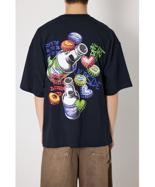 RODEO CROWNS WIDE BOWL(ロデオクラウンズワイドボウル)の「POP CAPS Tシャツ(Tシャツ/カットソー・メンズ・ホワイト/ブラック/ライトブルー・MEDIUM/LARGE)」の21枚目の写真
