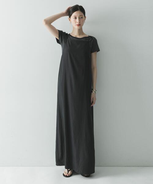 URBAN RESEARCH(アーバンリサーチ)の「『接触冷感』キュプラキャミワンピース(ワンピース・レディース・ブラック/ブラウン・38/36)」の8枚目の写真