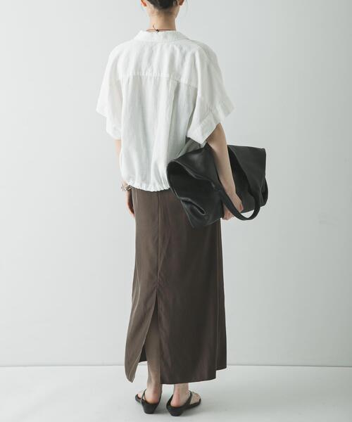 URBAN RESEARCH(アーバンリサーチ)の「『接触冷感』キュプラキャミワンピース(ワンピース・レディース・ブラック/ブラウン・38/36)」の14枚目の写真