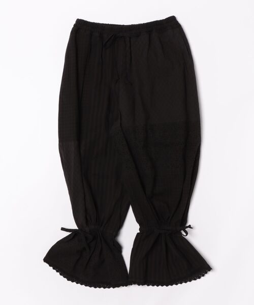 Vivienne Westwood(ヴィヴィアンウエストウッド)の「Lace MIX Overdie Pants(その他パンツ・レディース・ブラック/グレー・FREE)」の2枚目の写真