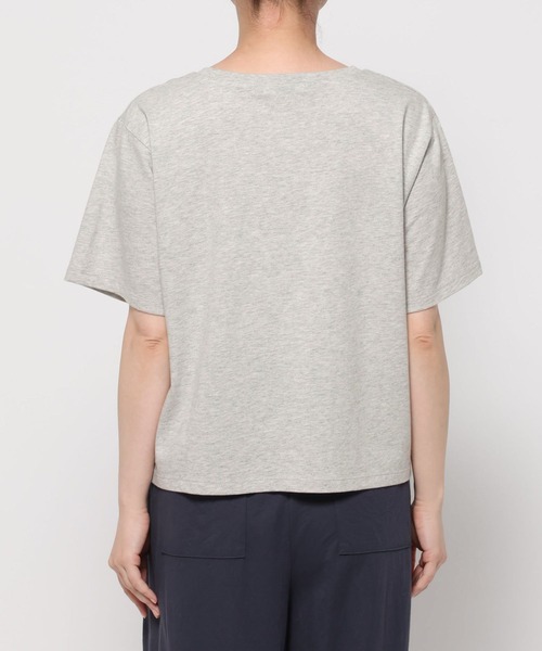 GLOBAL WORK(グローバルワーク)の「フリルレースドッキングT半袖/713292(Tシャツ/カットソー・レディース・ライトグレー/オフホワイト/ブラック・LARGE/MEDIUM)」の13枚目の写真