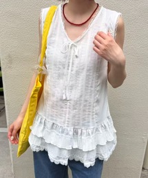 ティアードレースチュニック