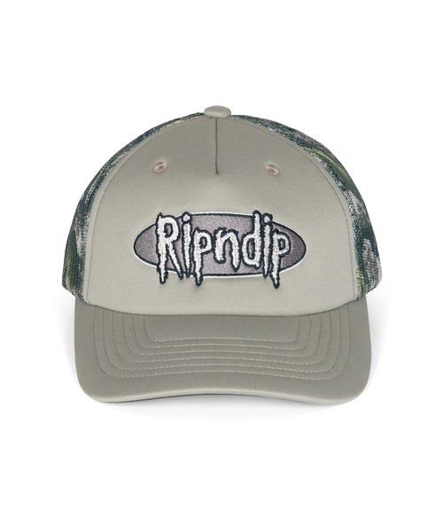 RIPNDIP(リップンディップ)の「SIC TRUCKER HAT(キャップ・メンズ・セージグリーン・FREE)」の1枚目の写真