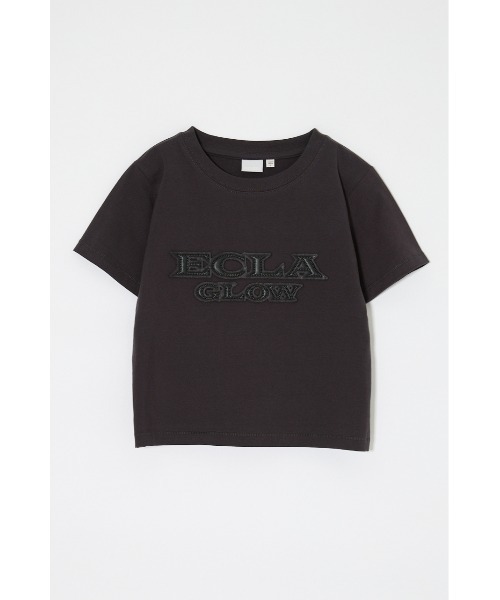 MOUSSY(マウジー)の「LEATHER PATCH Tシャツ(Tシャツ/カットソー・レディース・ピンク/ライトイエロー/ホワイト/ブラック・FREE)」の3枚目の写真