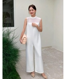 EASY CARE CHEST SHEER ROMPER