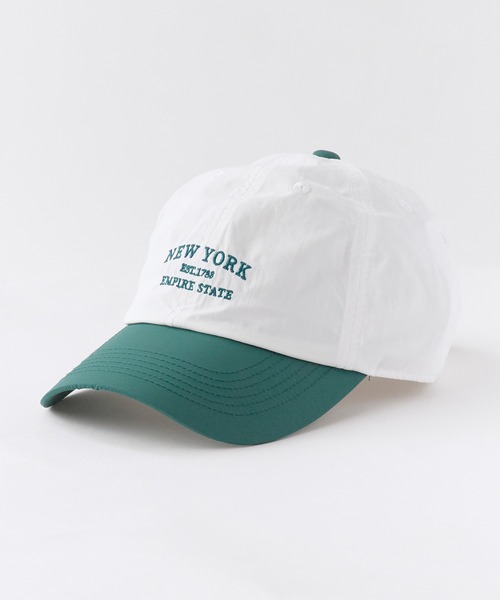 Chick(チック)の「2-Tone NEWYORK Baseball Cap / 2トーン NEWYORK ベースボールキャップ カーブバイザー レディース 2026年夏 夏服(キャップ・レディース・ホワイト/ブラック/ベージュ/ネイビー/イエロー・FREE)」の7枚目の写真