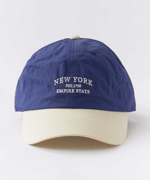 Chick(チック)の「2-Tone NEWYORK Baseball Cap / 2トーン NEWYORK ベースボールキャップ カーブバイザー レディース 2026年夏 夏服(キャップ・レディース・ホワイト/ブラック/ベージュ/ネイビー/イエロー・FREE)」の20枚目の写真