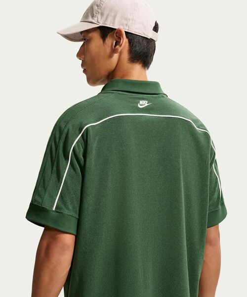 NIKE(ナイキ)の「ナイキ スポーツウェア クラブ メンズ フレンチテリー ポロ / Nike Sportswear Club Men's French Terry Polo IQ6274-323 Fir(ポロシャツ・メンズ・カモフラージュ・L/M/S/2XL/XS/XL)」の19枚目の写真