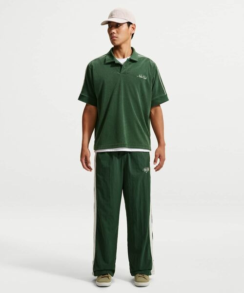 NIKE(ナイキ)の「ナイキ スポーツウェア クラブ メンズ フレンチテリー ポロ / Nike Sportswear Club Men's French Terry Polo IQ6274-323 Fir(ポロシャツ・メンズ・カモフラージュ・L/M/S/2XL/XS/XL)」の17枚目の写真