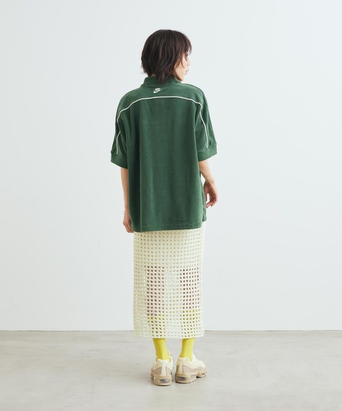 NIKE(ナイキ)の「ナイキ スポーツウェア クラブ メンズ フレンチテリー ポロ / Nike Sportswear Club Men's French Terry Polo IQ6274-323 Fir(ポロシャツ・メンズ・カモフラージュ・L/M/S/2XL/XS/XL)」の11枚目の写真