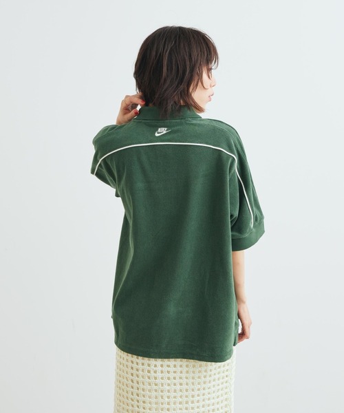 NIKE(ナイキ)の「ナイキ スポーツウェア クラブ メンズ フレンチテリー ポロ / Nike Sportswear Club Men's French Terry Polo IQ6274-323 Fir(ポロシャツ・メンズ・カモフラージュ・L/M/S/2XL/XS/XL)」の16枚目の写真