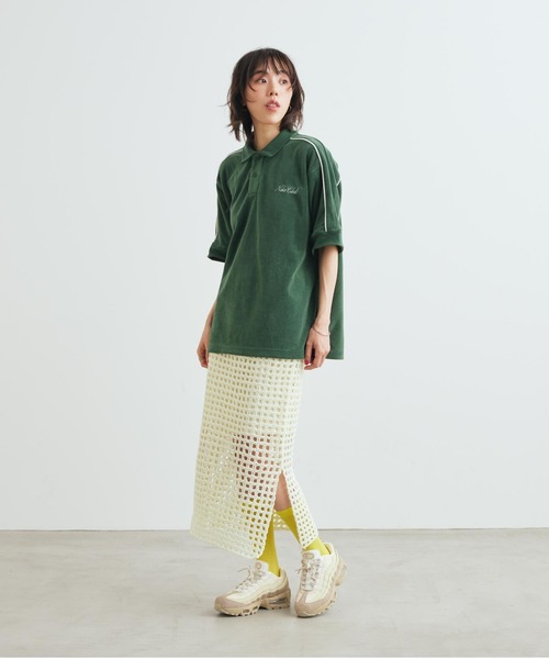 NIKE(ナイキ)の「ナイキ スポーツウェア クラブ メンズ フレンチテリー ポロ / Nike Sportswear Club Men's French Terry Polo IQ6274-323 Fir(ポロシャツ・メンズ・カモフラージュ・L/M/S/2XL/XS/XL)」の14枚目の写真