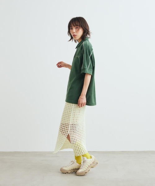 NIKE(ナイキ)の「ナイキ スポーツウェア クラブ メンズ フレンチテリー ポロ / Nike Sportswear Club Men's French Terry Polo IQ6274-323 Fir(ポロシャツ・メンズ・カモフラージュ・L/M/S/2XL/XS/XL)」の12枚目の写真
