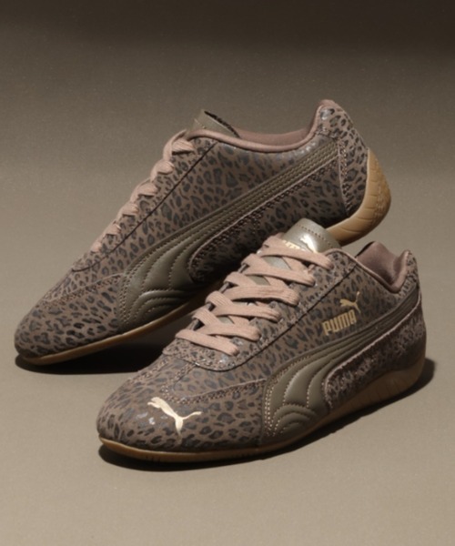 PUMA(プーマ)の「PUMA SPEEDCAT LD LEO WMNS / プーマ スピードキャット LD レオ ウィメンズ【SP】(スニーカー・レディース・ブラウン・22.5cm/23.5cm/24.5cm/23.0cm/24.0cm/25.0cm)」の1枚目の写真